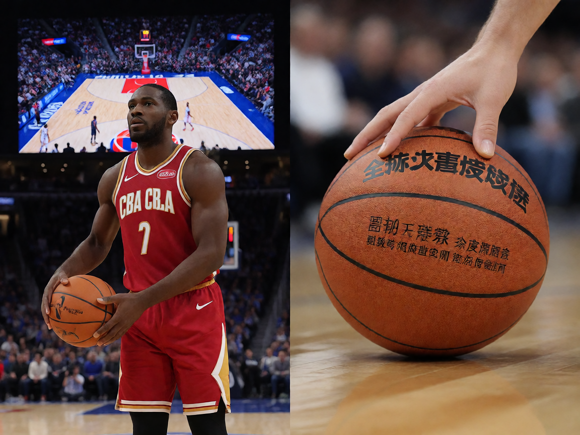 篮球赛事直播场景，NBA比赛实时数据展示